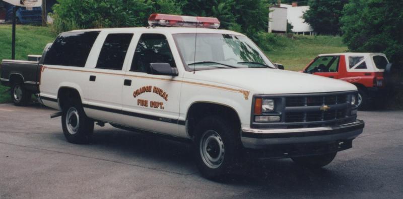 1998 Suburban (retired).  ORFD supervisor.
Sold at auction.